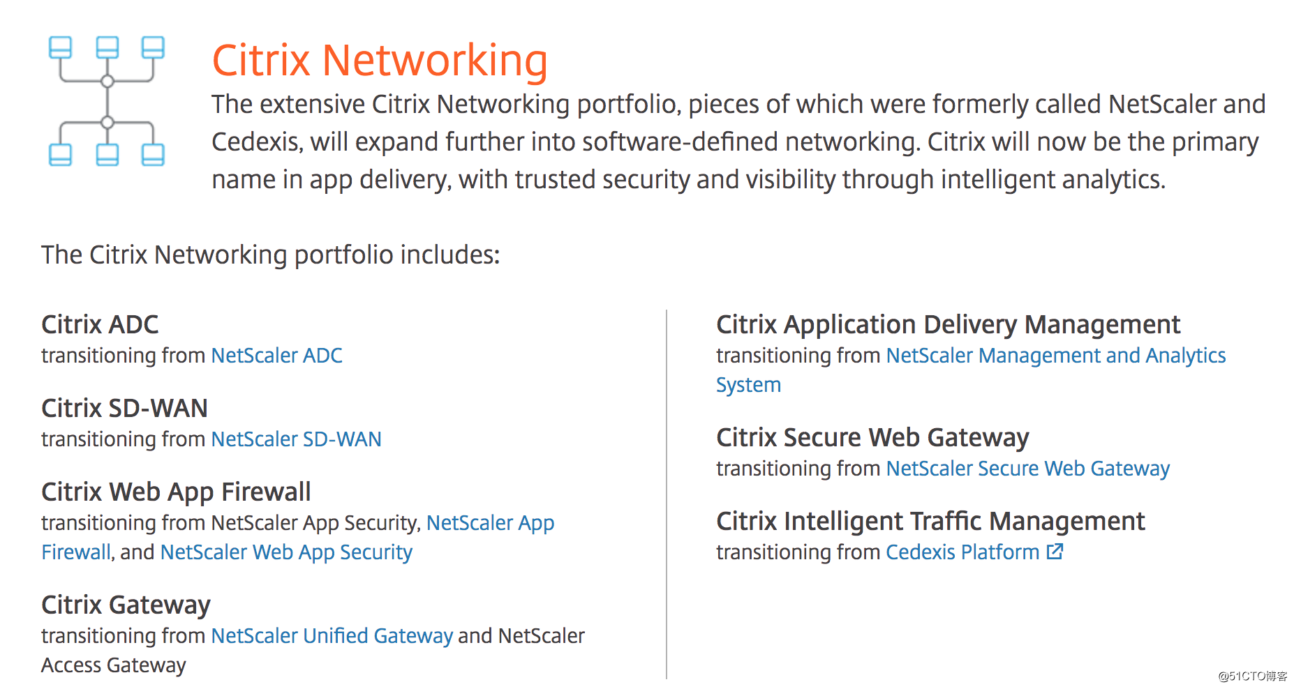 Citrix废弃了NetScaler和Xen两大品牌!
